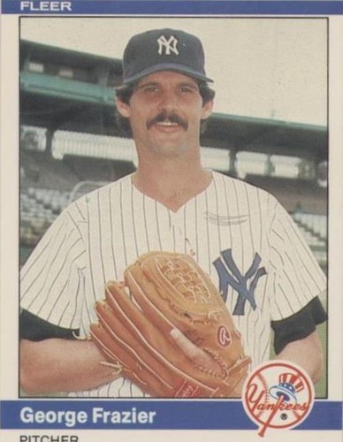 1984 Fleer - George Frazier #123