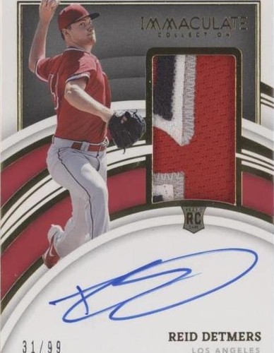 2022 Panini Immaculate Collection - Reid Detmers #113