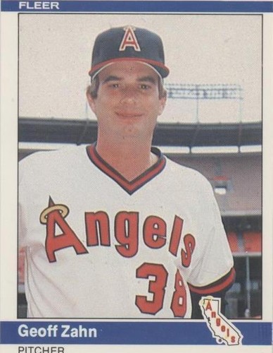 1984 Fleer - Geoff Zahn #532