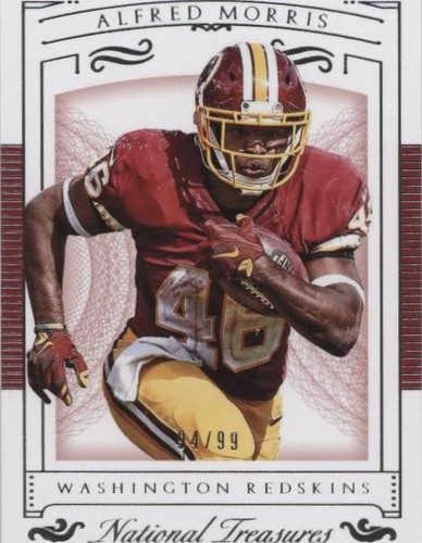 2015 Panini National Treasures Alfred Morris #48