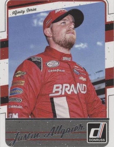 2017 Panini Donruss NASCAR - Justin Allgaier #75