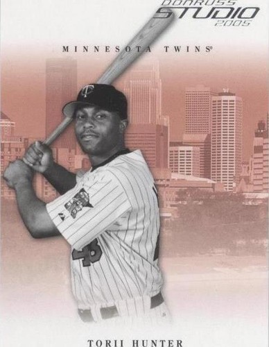 2005 Donruss Studio - Torii Hunter #176