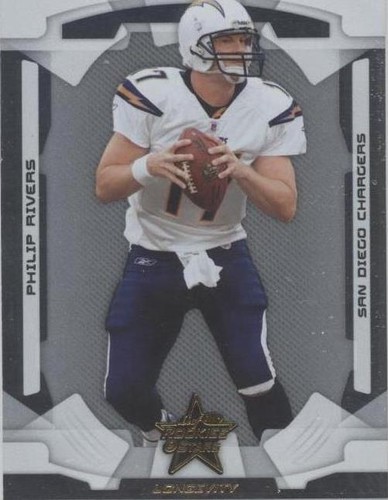 2008 Leaf Rookies & Stars Longevity Philip Rivers #78