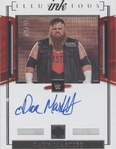 2022 Panini Impeccable WWE - Dave Mastiff #IL-DMS