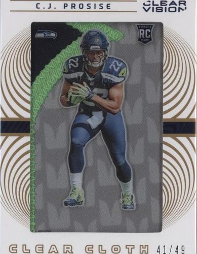 2016 Panini Clear Vision C.J. Prosise #11