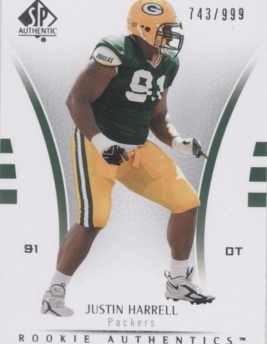2007 SP Authentic Justin Harrell #162