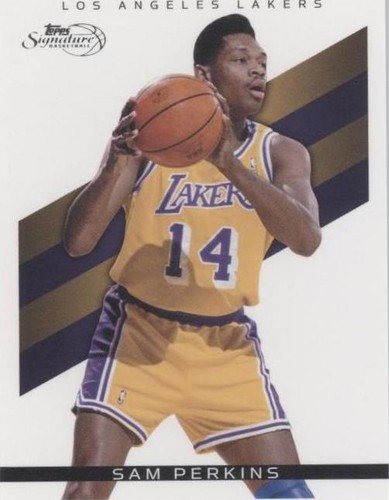 2008-09 Topps Signature - Sam Perkins #TS-SP