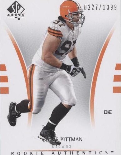 2007 SP Authentic Chase Pittman #145