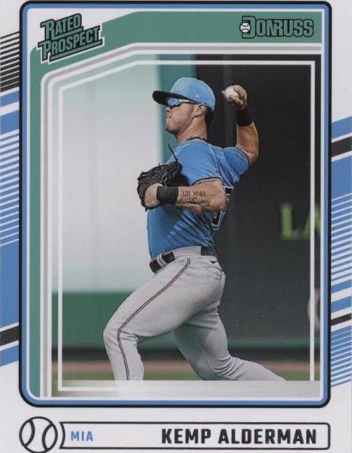 2024 Panini Donruss - Kemp Alderman #140