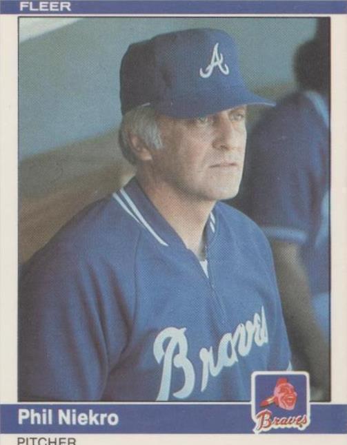 Fleer 1984 - Phil Niekro #187