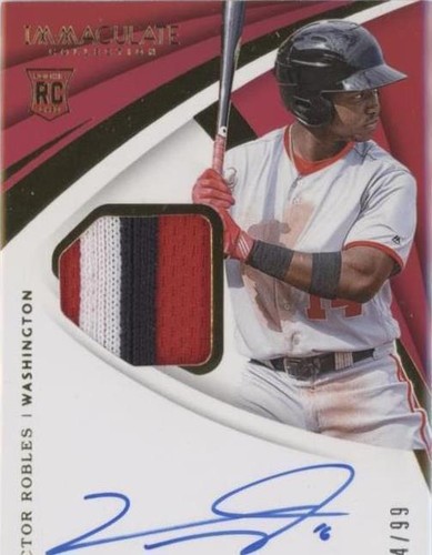 2018 Panini Immaculate Collection - Victor Robles #44