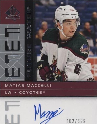 2022-23 SP Authentic - Matias Maccelli #RFWA2-MA