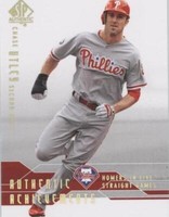 2008 SP Authentic - Chase Utley #AA-18