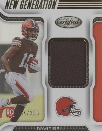 2022 Panini Certified David Bell #NGJ-DB