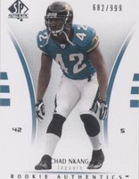 2007 SP Authentic Chad Nkang #190
