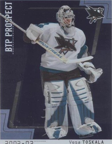 2002-03 In the Game Be A Player Between the Pipes - Vesa Toskala #100
