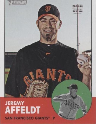 2012 Topps Heritage - Jeremy Affeldt #469