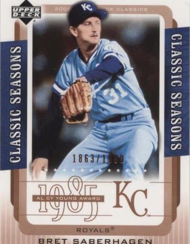 2005 Upper Deck Classics - Bret Saberhagen #CS-BS
