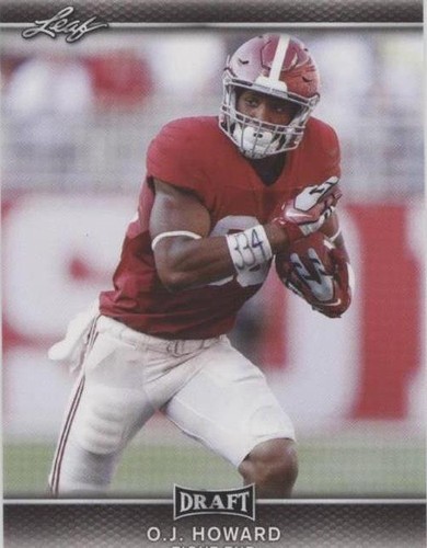 2017 Leaf Draft O.J. Howard #54