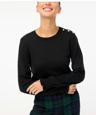 j crew factory ruffle sweater