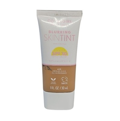 COVERGIRL Clean Fresh Blurring Skin Tint with SPF 30, 435 Medium Olive 1 oz