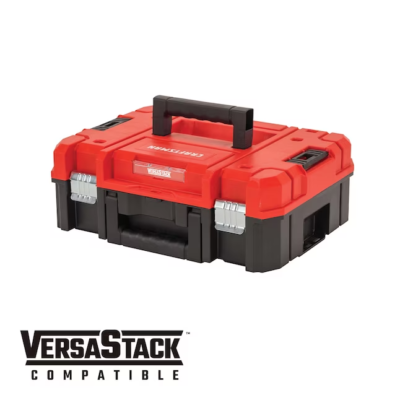 CRAFTSMAN VERSASTACK System 17 In Red Plastic Rugged Lockable Tool Box New