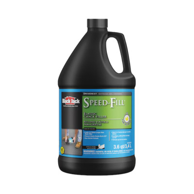 Black Jack  Speed-Fill  Gloss  Black  Polymer  Rubberized Asphalt  Crack Filler 