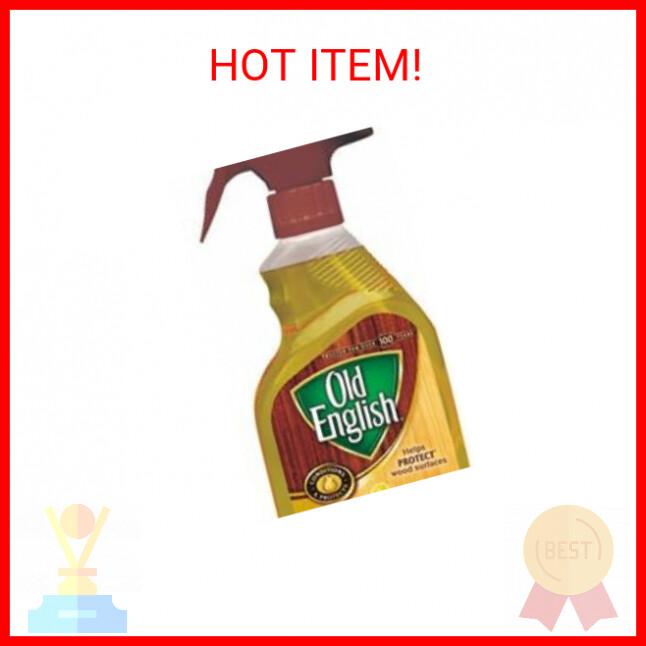 Old English Lemon Oil Furniture Polish, 12 Fl Oz Bottle (Pack Of 6)
