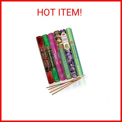 HEM Assorted Hexa Combo Incense Sticks (Assorted