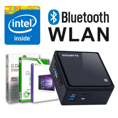 MINI PC - Intel Quad 4x 2.24GHz - 8GB - 256GB SSD - WLAN, BT Rechner Computer