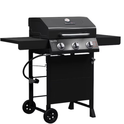 Char-Broil Black 3-Burner Liquid Propane Gas Grill