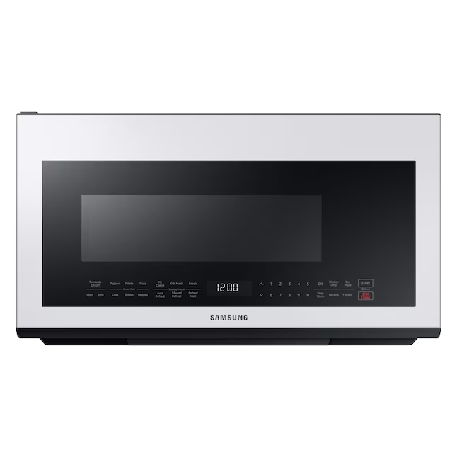 Samsung 2.1-cu ft 1000-Watt Over-the-Range Microwave with Sensor Cooking