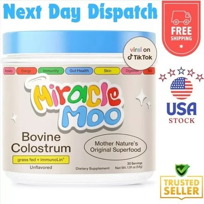 Colostrum Supplement for Gut Health Hair Growth Beauty and Immune Support - USA!