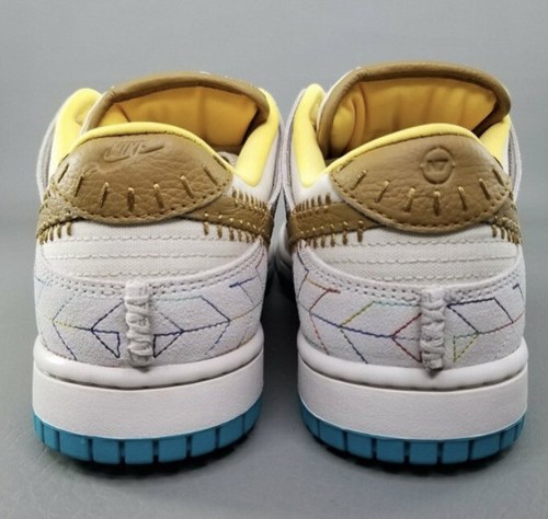 Pre-owned Nike Dunk Low N7 X Kyrie Irving  By You Custom Dn2066-991 Size 9.5 Us In Multicolor