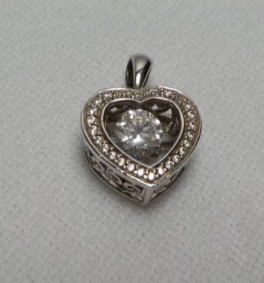 Floating gemstone locket sale