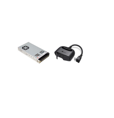 Meanwell 12V DC Power Supply for Decorative Lights with Smart Outdoor Plug