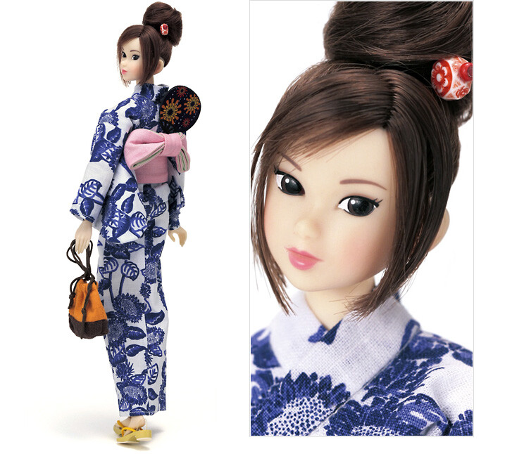 GUAXS BAMBOLA S 美品 Momoko doll Love, Yukata Summer 2006 Sekiguchi traditional