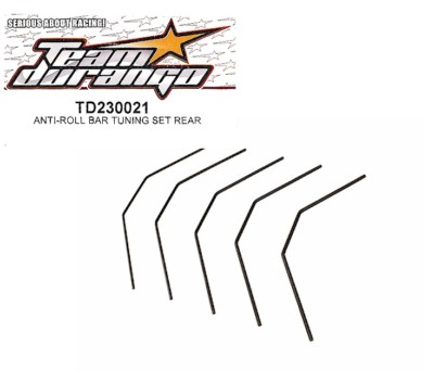 RC Team Durango TD230021 Anti-Roll Bar Tuning Set Rear DNX408T DEX408T DEX408 V2