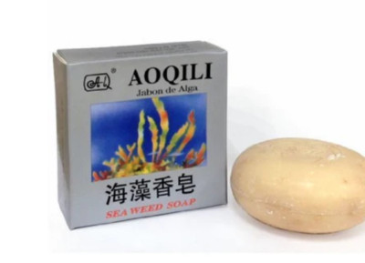 Aoquili Premium Seaweed Soap 5.36 Oz,  RARE ~ Volume Discount available!