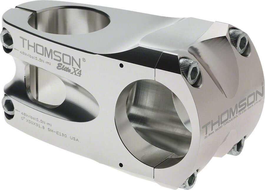 THOMSON Elite X4 ステム ブラック 50mm Amazon.com : Thomson Unisex – Adult's Elite X4 A- Head
