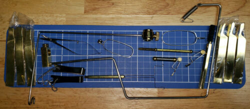 Assorted Fly Tying Tools, Various Types and Sizes,