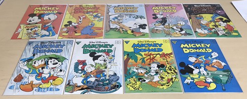 mickey magazine（ドナルド） WALT DISNEY'S MICKEY AND DONALD #3,4,5,6,7,8,9,10,11 (9.2