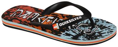 Сандалии Quiksilver Boys Molokai Art — синий/оранжевый/черный — новинка