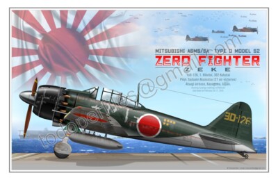 【新品未開封品】A6M5 ZERO FIGHTER WING&PARTS Mitsubishi A6M5 Zero Diecast Model | Sky Wings