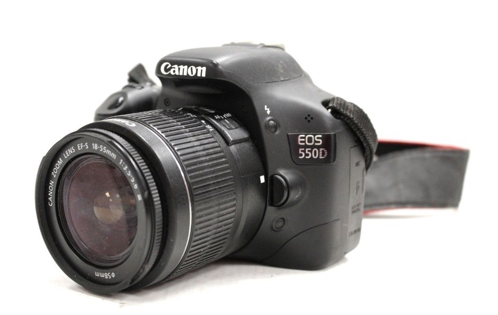 CANON EOS 550D DSLR 18MP DSLR Camera With Canon 1855mm EF Mount Lens