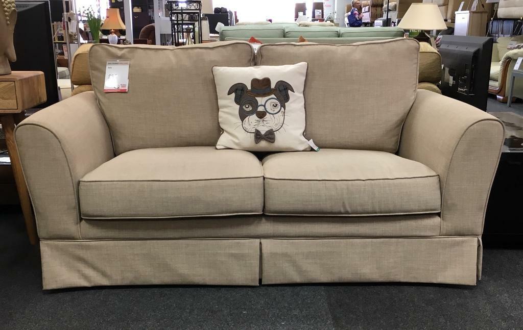 BHF NORTHAMPTON John Lewis Biscuit Fabric Sofa (1701804101) in