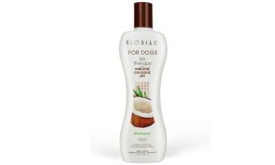 BioSilk for Dogs Silk Therapy Shampoo with Natural Coconut Oil Coconut Dog Shamp
