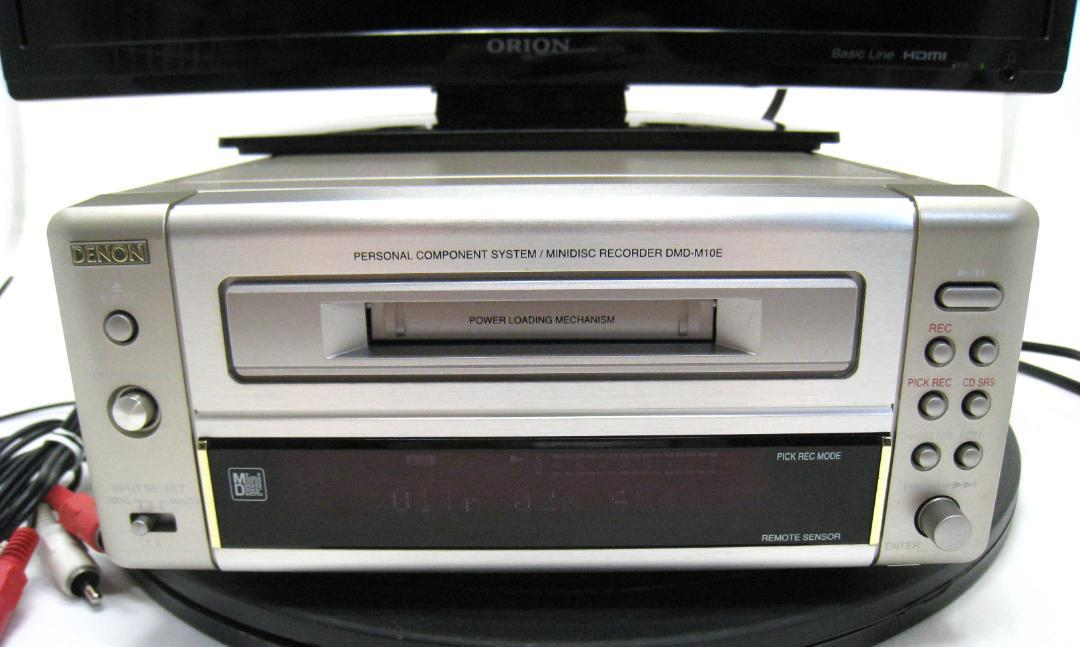 DENON DMD-M10 MD deck MD player Silver Working | eBay