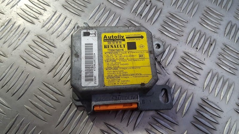 7700415231k 550509900  Airbag Crash Sensors Module Renault Scenic 19 Fr359172-10