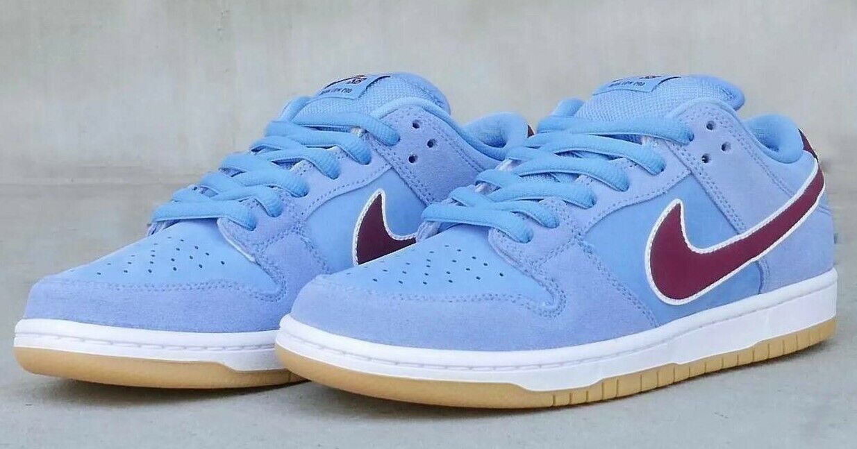 Nike SB Dunk Low Pro Phillies Valor Blue Team Maroon DQ4040 Nike SB Dunk Low Pro Phillies Valor Blue Team Maroon DQ4040